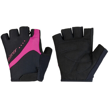 ZIENER CASSI Women's Short Finger Gloves Black/Pink 2023 0